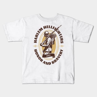 Harlem Hellfighters - WW1 Infantry Regiment Kids T-Shirt